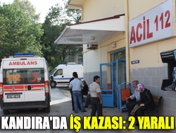 Kandıra'da iş kazası: 2 yaralı