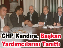 CHP Kandıra, başkan yardımcılarını tanıttı