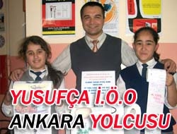 Yusufça İ.Ö.O Ankara yolcusu