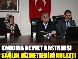 Kandıra Devlet Hastanesi sağlık hizmetlerini anlattı