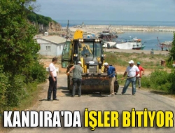 Kandıra'da işler bitiyor