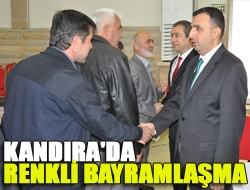 Kandıra'da renkli bayramlaşma