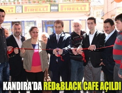 Kandırada Red&Black Cafe açıldı