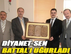 Diyanet-Sen Battalı uğurladı