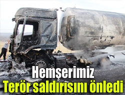 Hemşerimiz terör saldırısını önledi