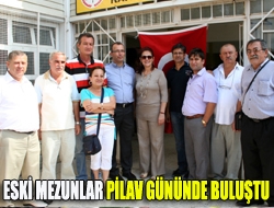 Eski mezunlar pilav gününde buluştu