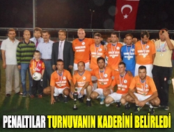 Penaltılar turnuvanın kaderini belirledi