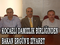 Kocaeli Damızlık birliğinden Bakan Ergün'e ziyaret