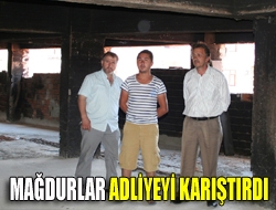 Mağdurlar adliyeyi karıştırdı