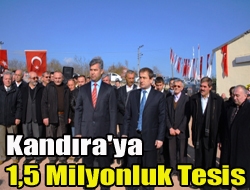 Kandıra'ya 1,5 Milyonluk tesis