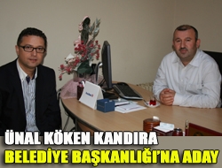 Ünal Köken Kandıra Belediye Başkanlığına aday