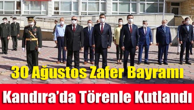 30 Ağustos Zafer Bayramı Kandıra’da törenle kutlandı