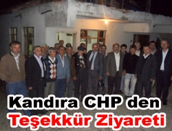 Kandıra CHP’den teşekkür ziyareti