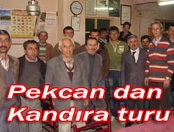 Pekcan'dan Kandıra turu