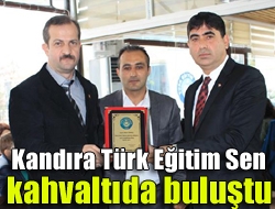 Kandıra Türk Eğitim Sen kahvaltıda buluştu