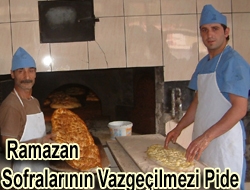 Ramazan ayında sofraların vazgeçilmezi pide