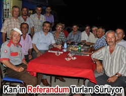 Kan’ın referandum turları sürüyor