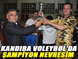 Kandıra Voleybol'da şampiyon Nevresim