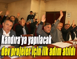 Kandıraya yapılacak dev projeler için ilk adım atıldı