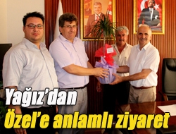 Yağızdan Özele anlamlı ziyaret