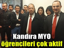 Kandıra MYO öğrencileri çok aktif