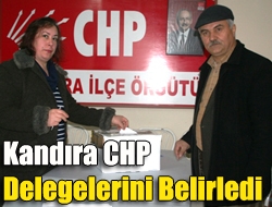 Kandıra CHP delegelerini belirledi