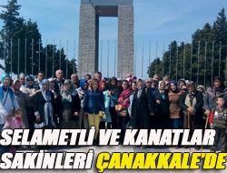 Selametli ve Kanatlar sakinleri Çanakkalede