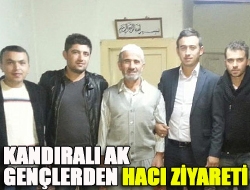 Kandıralı Ak Gençlerden hacı ziyareti