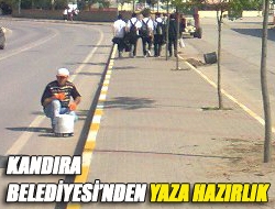 Kandıra Belediyesinden yaza hazırlık