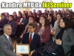 Kandıra MYOda iki seminer