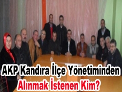 AKP Kandıra İlçe Yönetiminden Alınmak İstenen Kim ?