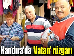 Kandırada Vatan rüzgarı