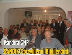 Kandıra CHP SANDIK Görevlilerini Bilgilendirdi.