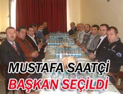 Saatçi başkan seçildi