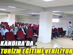 Kandırada turizm eğitimi veriliyor