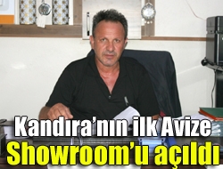 Kandıranın ilk Avize Showroomu açıldı