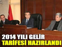 2014 yılı gelir tarifesi hazırlandı