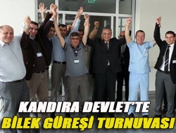 Devlet Hastanesinde bilek güreşi turnuvası