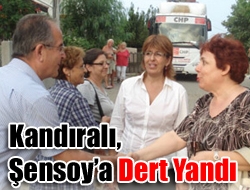 Kandıralı, Şensoy’a Dert Yandı