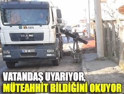 Vatandaş uyarıyor, müteahhit bildiğini okuyor