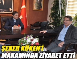 Şeker Kökeni makamında ziyaret etti