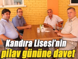 Kandıra Lisesinin pilav gününe davet