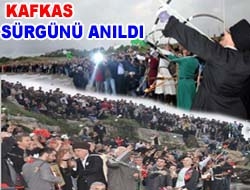 Kafkas sürgünü anıldı