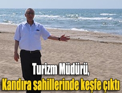 Turizm Müdürü, Kandıra sahillerinde keşfe çıktı