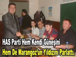 HAS Parti hem kendi güneşini hem de Marangozun yıldızını parlattı.