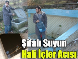 Şifalı suyun hali içler acısı