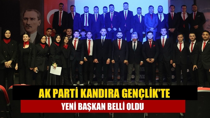 AK Parti Kandıra Gençlikte yeni başkan belli oldu