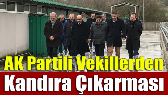 AK Partili Vekillerden Kandıra Çıkarması