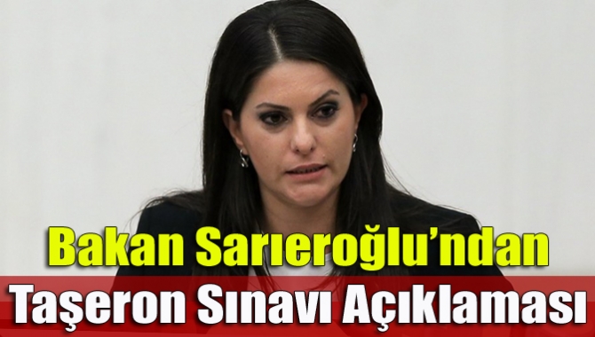 Bakan Sarıeroğlu’ndan taşeron sınavı açıklaması