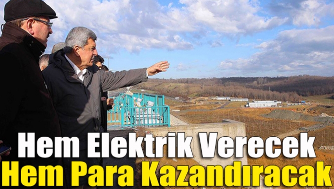 Hem elektrik verecek hem para kazandıracak